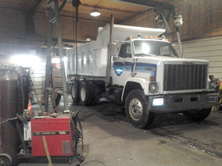 Truck frame stretch - finished