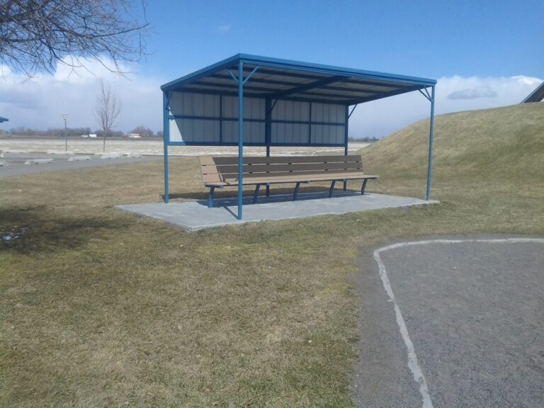 Blackfoot Jensen's Grove bench shelter - (2005)