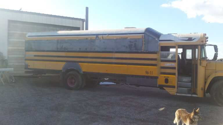 School Bus Motorhome Conversion Project