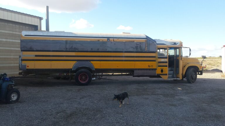 School Bus Motorhome Conversion Project